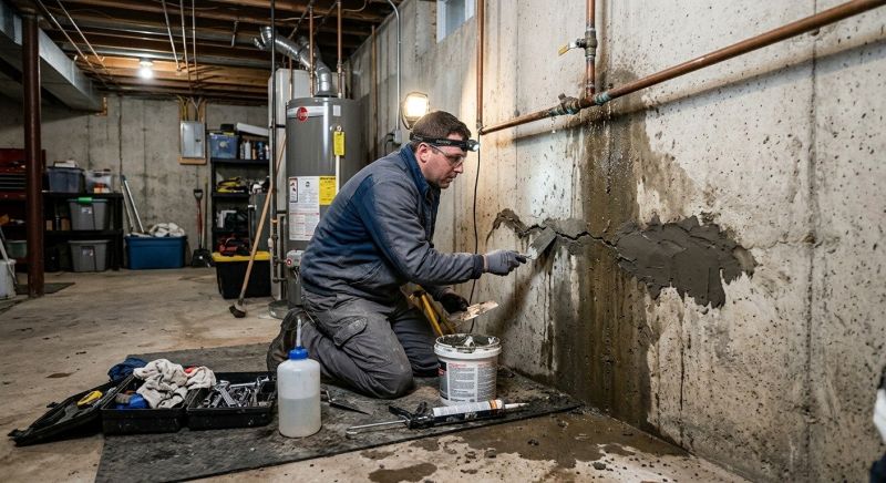 Basement Seepage Repair in Columbus, OH
