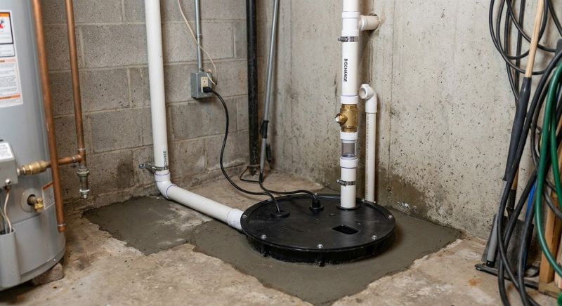 Drainage Pump Installation in Framingham, MA
