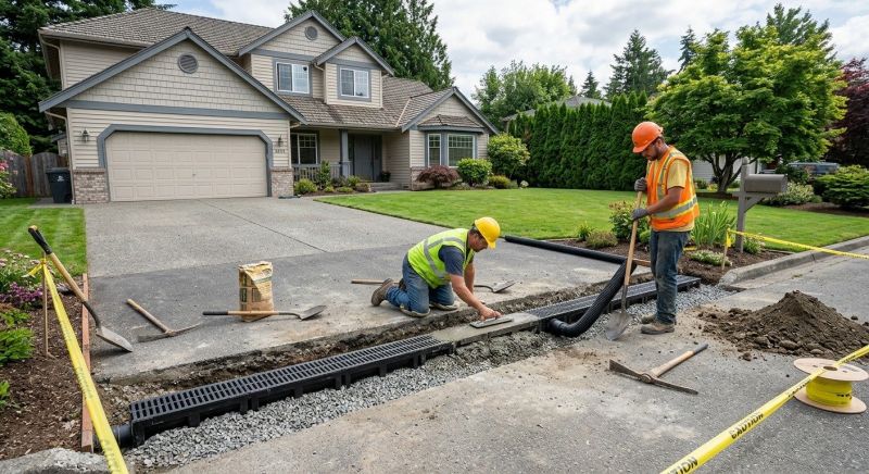 Driveway Drainage Service in Tuscaloosa, AL