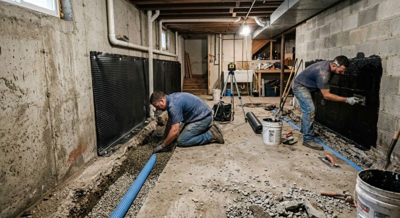 Leaking Basement Repair in Columbus, OH
