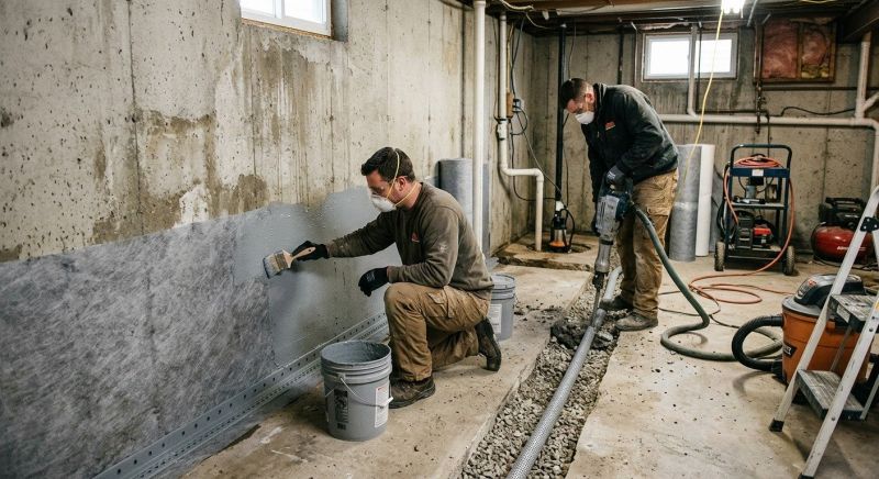 Wet Basement Solutions in Tampa, FL